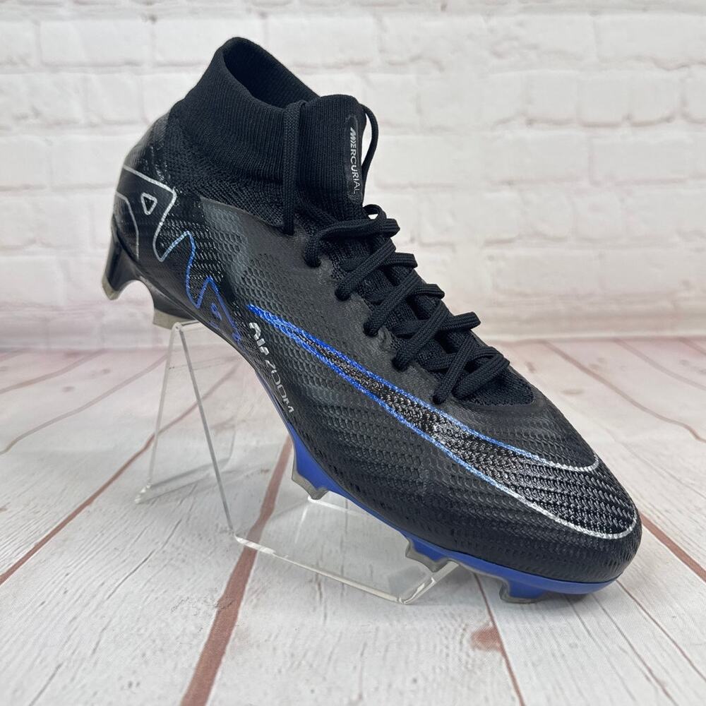 Nike Mercurial Superfly 9 Pro FG Black Soccer Cleats Mens Size 6.5 DJ5598-040
